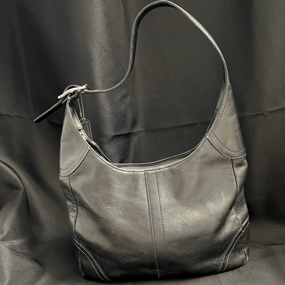 Coach Bag Black Leather